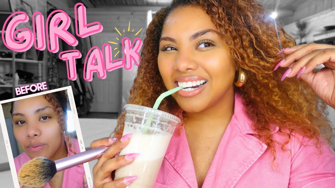 GRWM + The Talk You Need to Get Your Life Together @MorganTracyJ