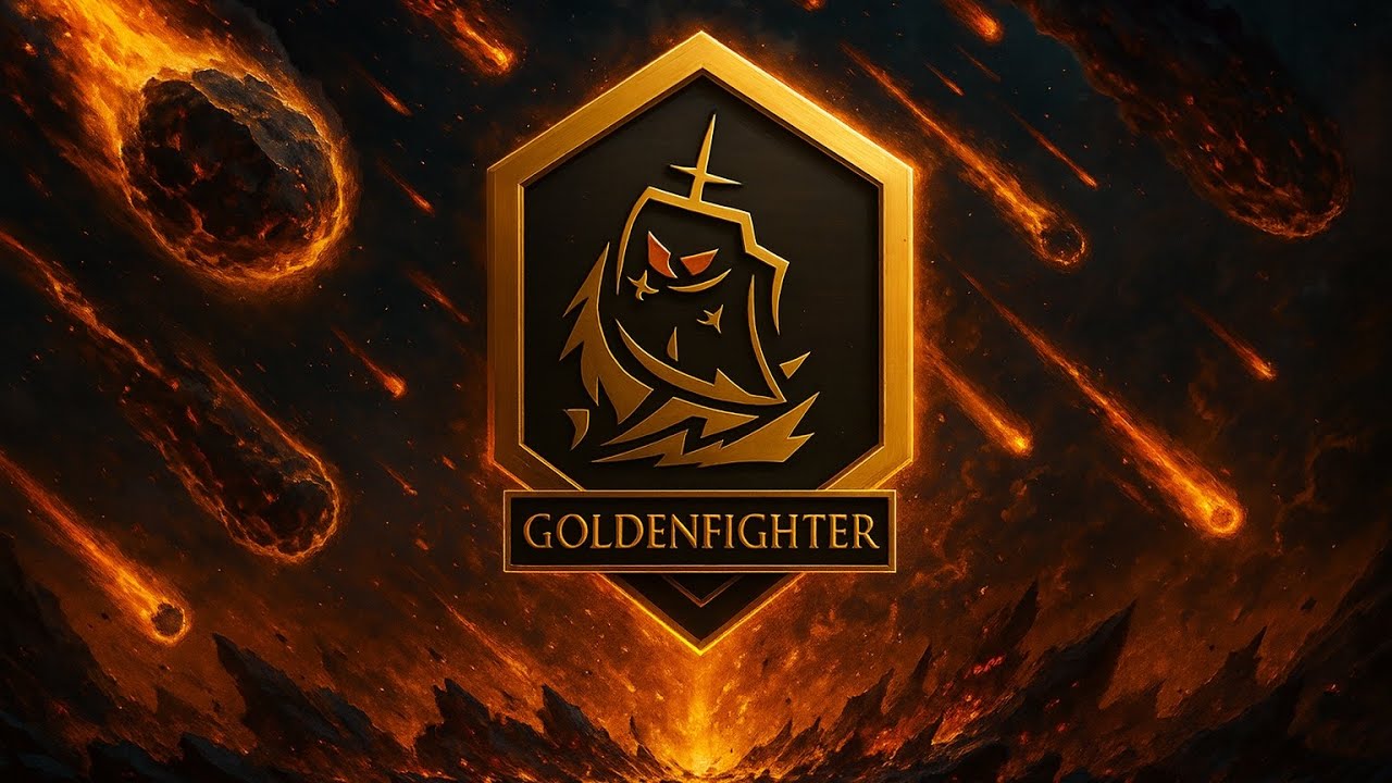 GOLDENFIGHTER -Meteorite War+Burning Some chickens