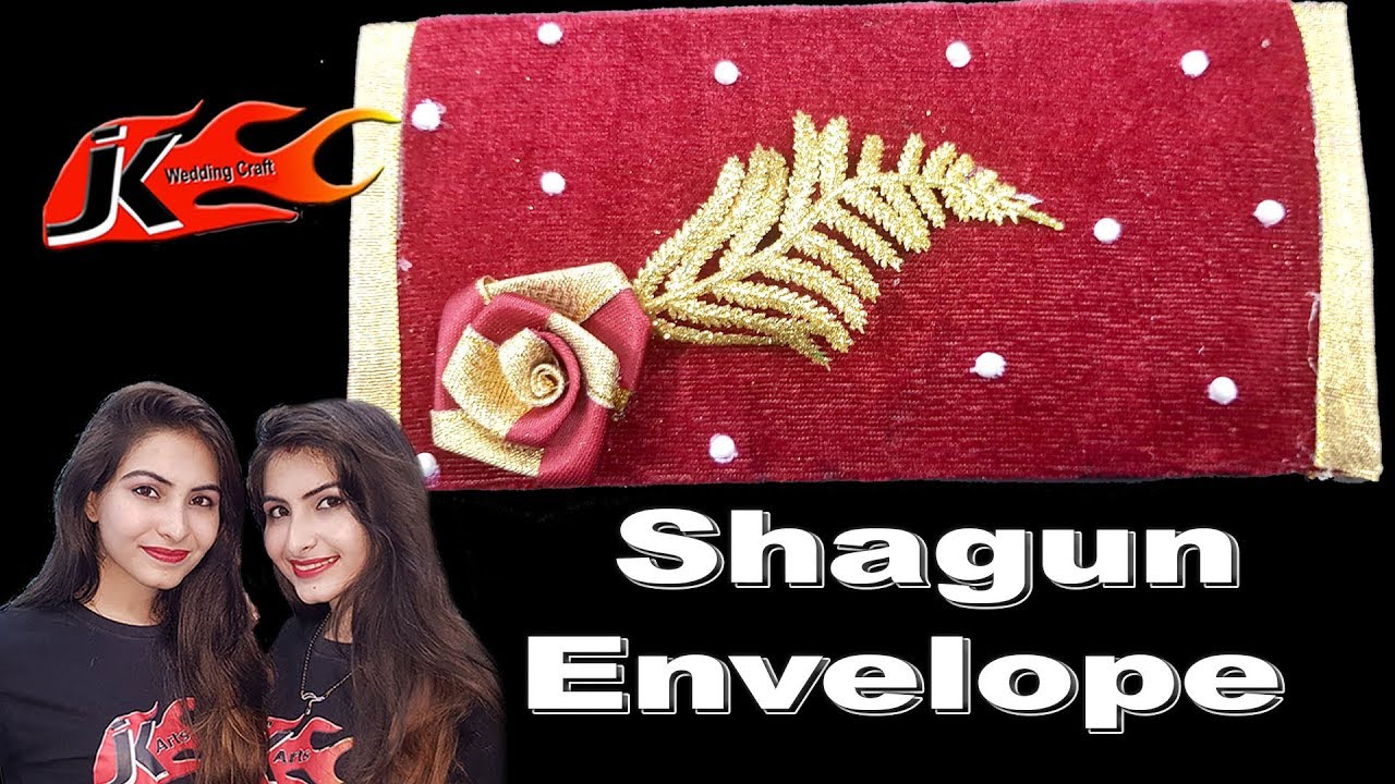 How to make Shagun Envelope  -  JK Wedding Craft  165