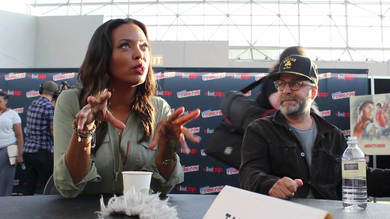 Archer - Aisha Tyler (Lana) & H. Jon Benjamin (Archer) Interview NYCC 2016