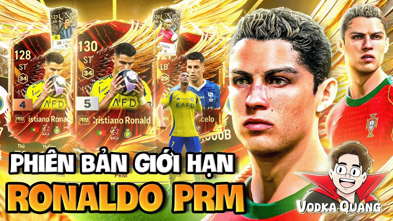 Vodka Quang | 1st C. Ronaldo PRIME giới hạn đặc biệt nhất FCO lộ diện với qu&agrave; đua TOP l&agrave; đ&acirc;y