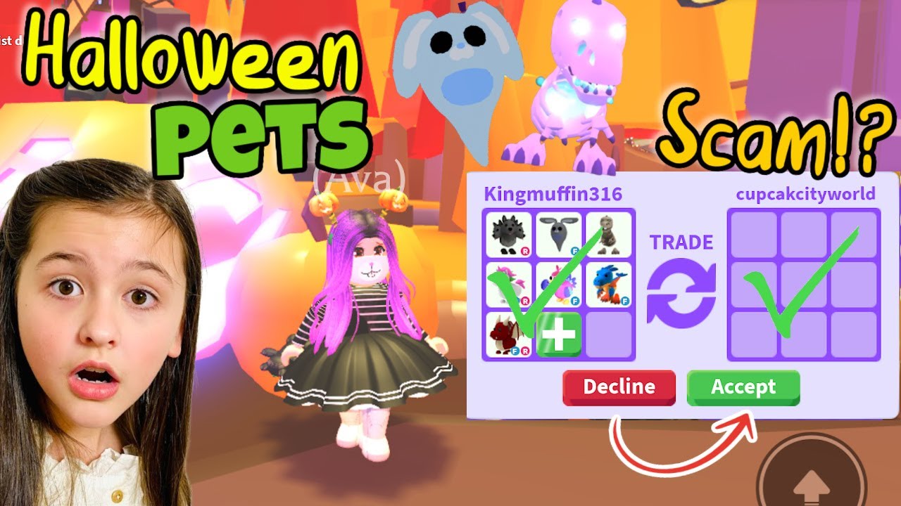 Ava kauft ALLE Halloween Pets in ROBLOX Adopt Me 🎃 Trading mit Community 🤩 Alles Ava Gaming