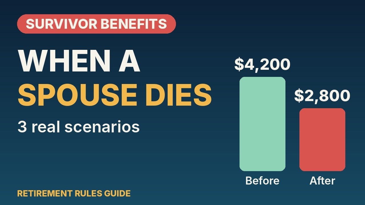 Social Security Survivor Benefits: 3 Real Scenarios (What Happens When a Spouse Dies)