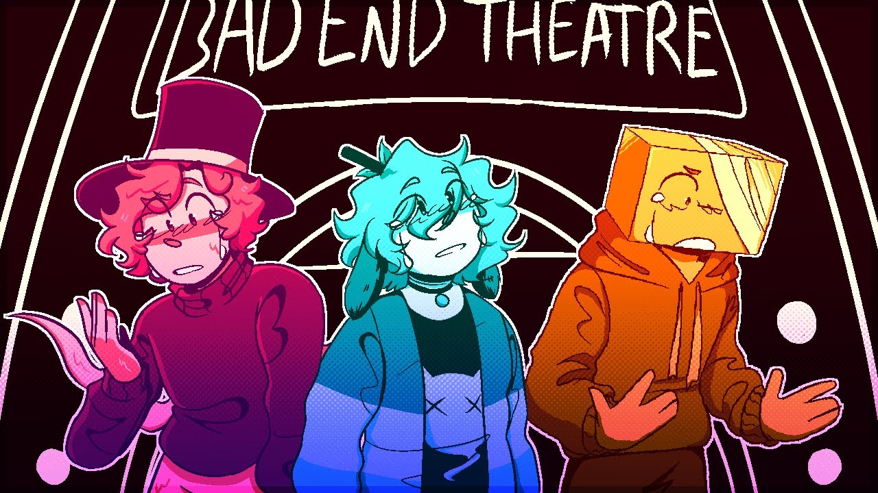 3 Dumbasses Play Bad End Theater | This game got deep.