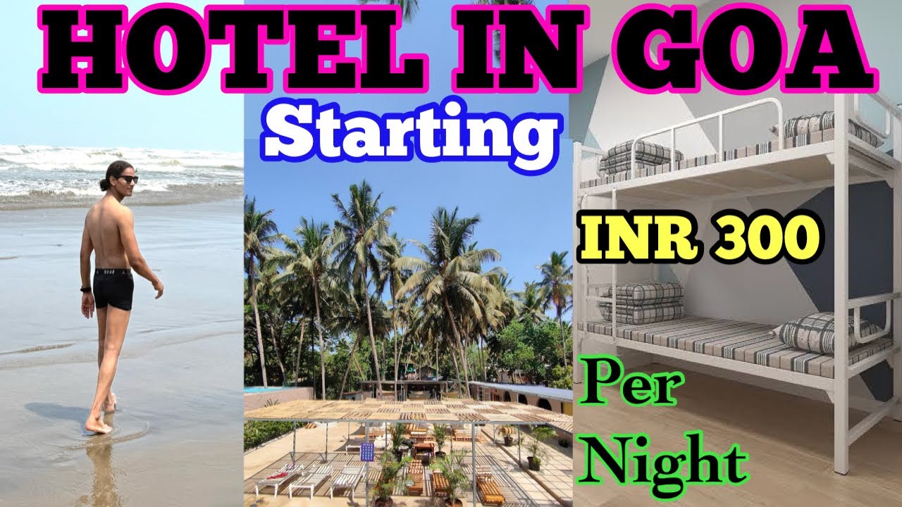 Best Hostel in Goa starting inr 300 per night near by beach nights #goa #rs300 #travel #chep #room 