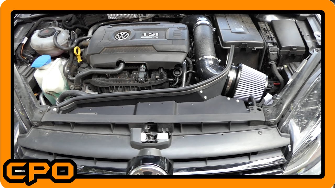 IE Cold Air Intake V2 Install on VW Golf R MK7 5 2019 MQB 2.0T