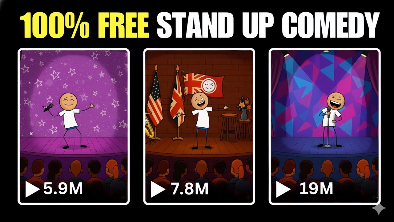 How to Make Viral Stand Up Comedy Videos Using 100% Free Tools
