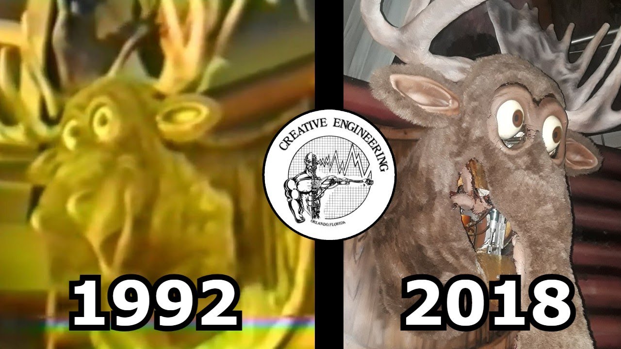 Creative Engineering Animatronics Compared from (1992-2018)