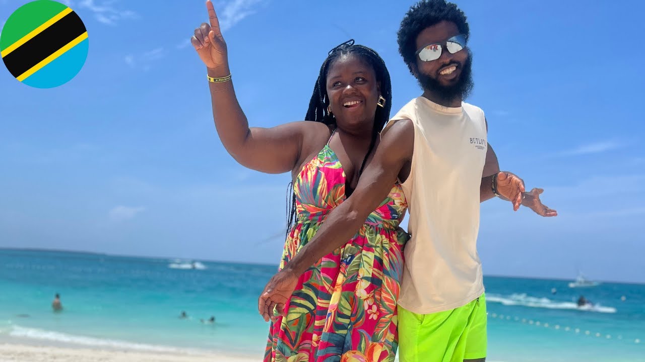 We visited paradise in Zanzibar, Kendwa Rock Beach, Tanzania 🇹🇿