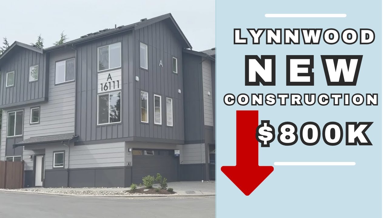 Lynnwood New Construction For Under 800K
