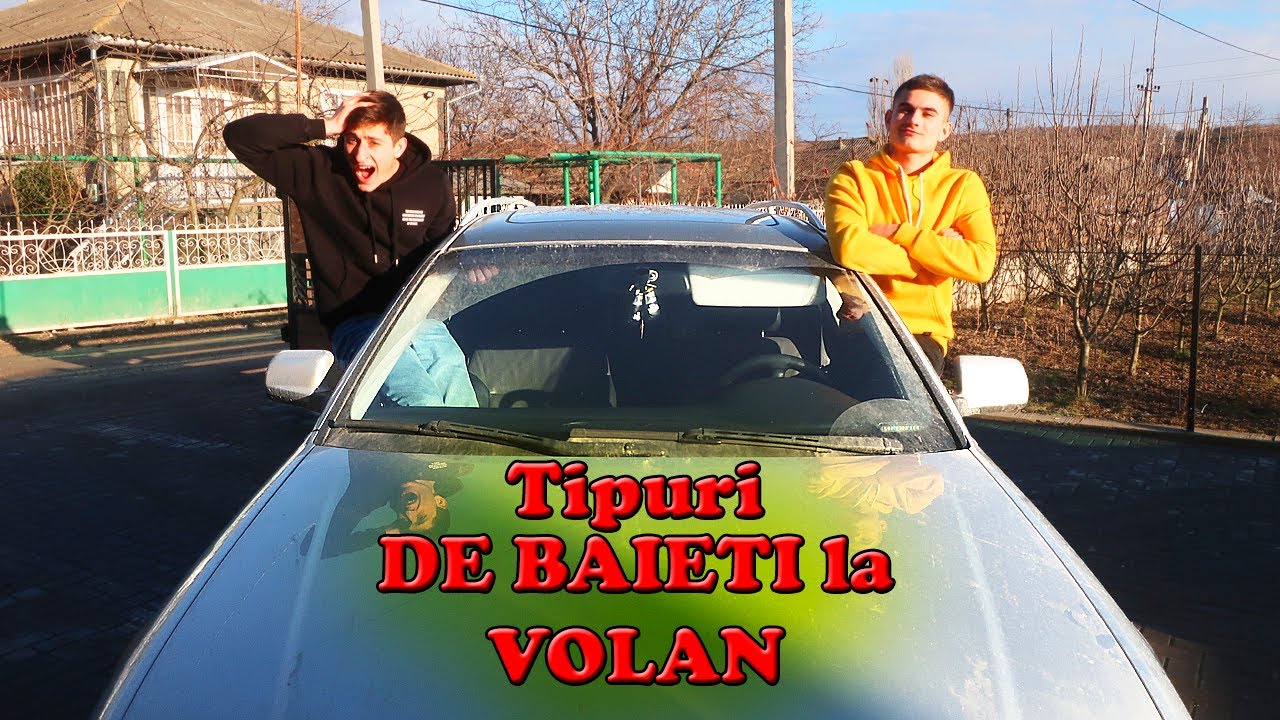 TIPURI de BĂIEȚI la VOLAN