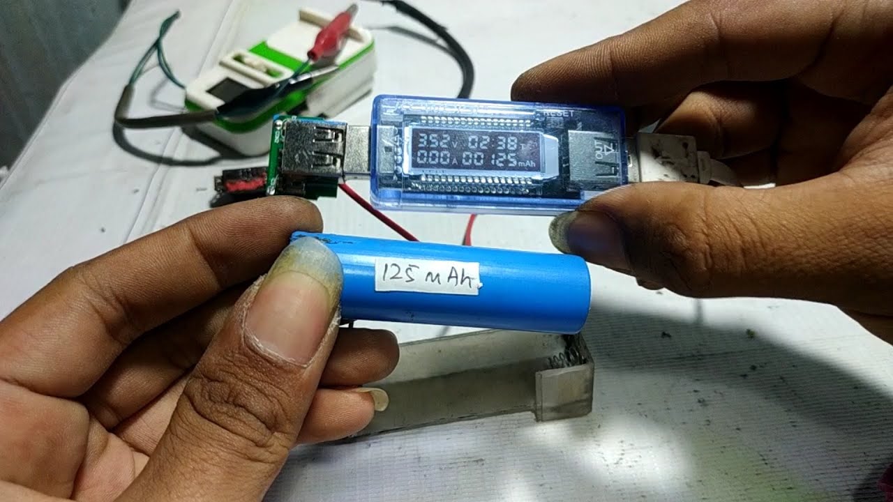 Cara mengetahui kapasitas baterai menggunakan Keweisi USB tester