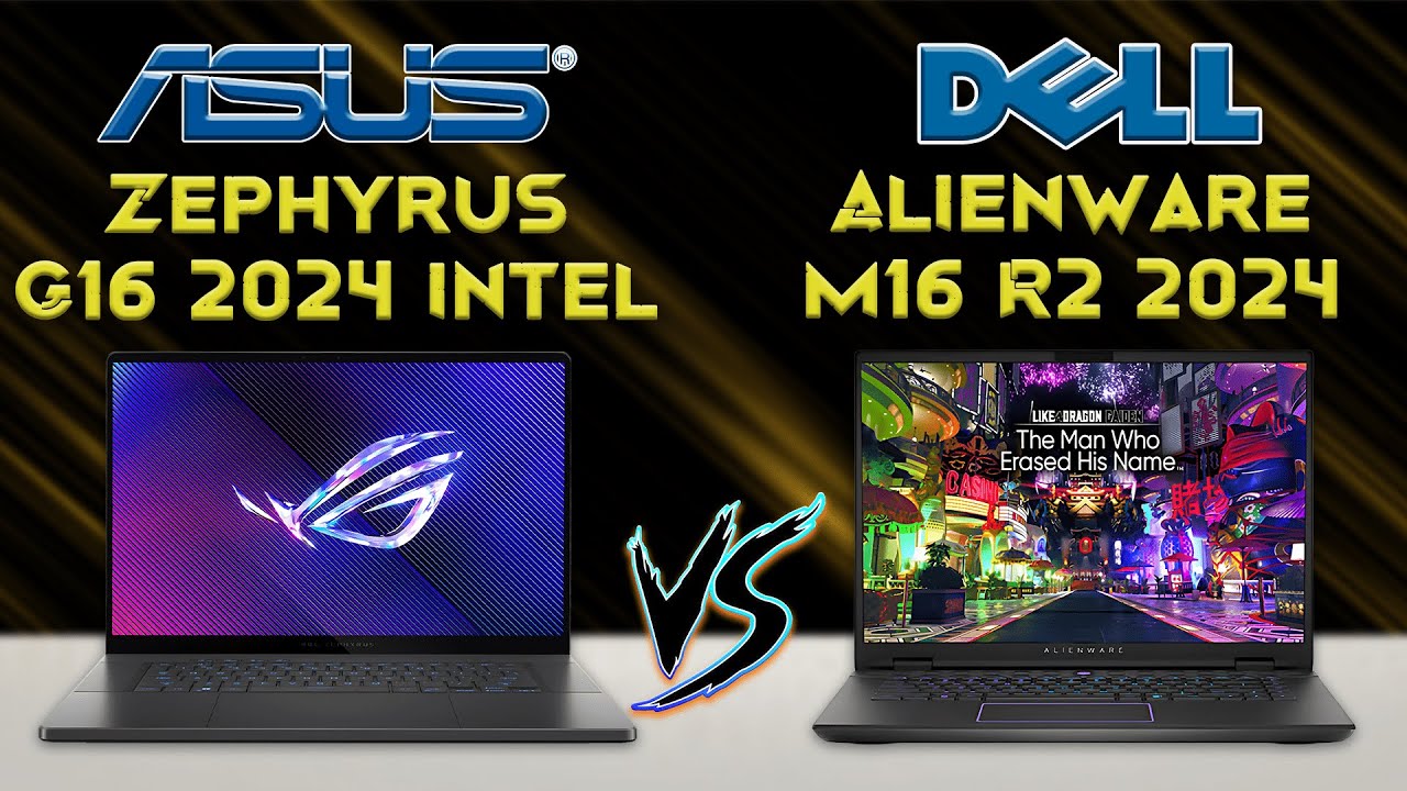 ROG Zephyrus G16 2024 GU605 vs Alienware M16 R2 2024 | Cheap vs Expensive Gaming Laptop, Comparison