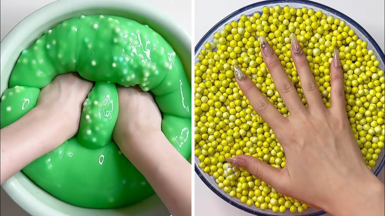 Most Relaxing and Satisfying Slime Videos #638 //Fast Version // Slimeing //