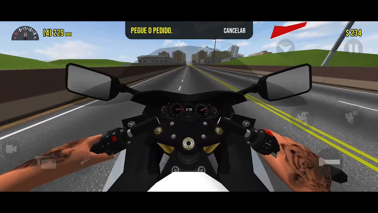 Com a novo moto Hayabusa 1300 no moto wheelie 3d fazendo a minha primeira entrega moto novo 