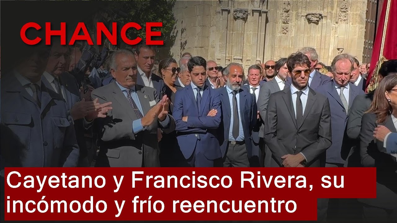 Cayetano y Francisco Rivera, su incómodo y frío reencuentro ante las cámaras