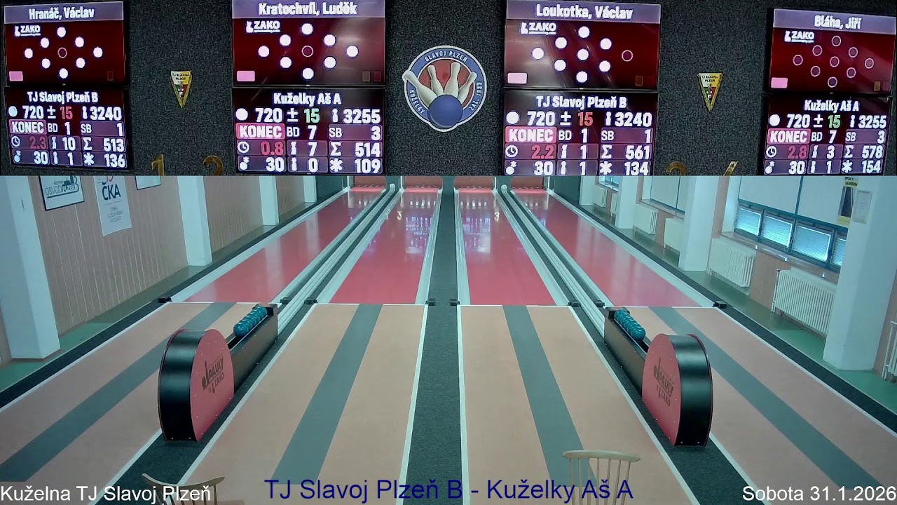 TJ Slavoj Plzeň B - Kuželky Aš A