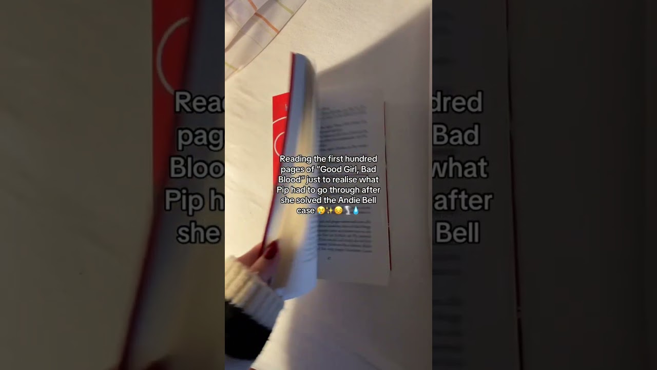 Reading &bdquo;Good Girl, Bad Blood&ldquo; is gonna destroy me 😭🫶🏻📖🫣