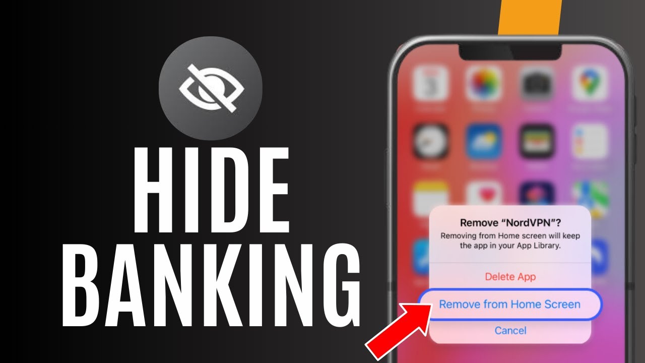 How To Hide Banking Apps on iPhone