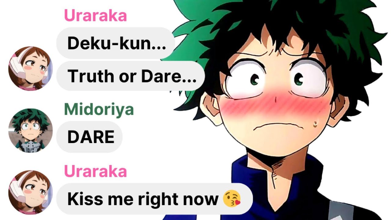 If Midoriya and Uraraka Play Truth and Dare | My Hero Academia IG DM Skit