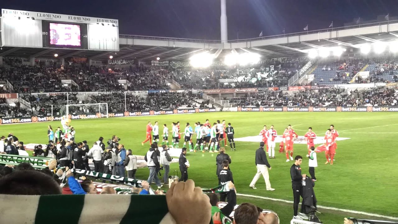 Racing de Santander 0-3 Sevilla FC en Full HD 1080p Fuente de Cacho y alineacion 22/03/2012