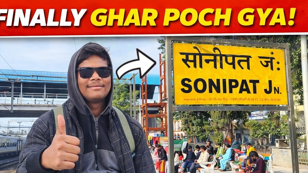 Dheradu to sonipat vlog finally ghar a gya wapis ☺️