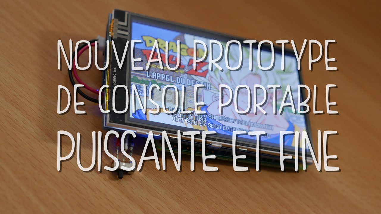 Fabriquer sa propre console portable : Présentation du prototype SLIM (partie 4)