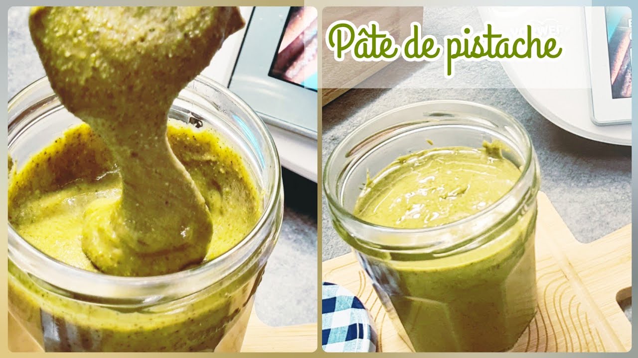 Comment faire de la pâte de pistache au thermomix ? 100% pâte de pistache sans sucre ajouté