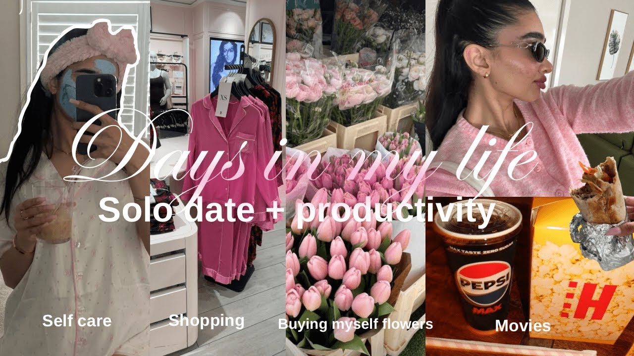 October vlog ☀️  | Solo date, baking, romanticizing life, productivity & getting work done