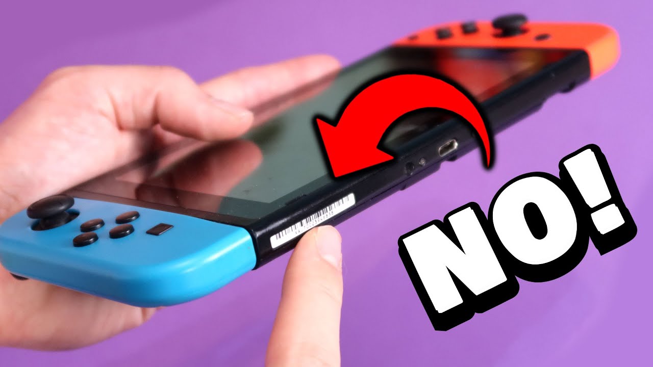 Si En Tu Nintendo Switch Pone Esto... Devuélvela