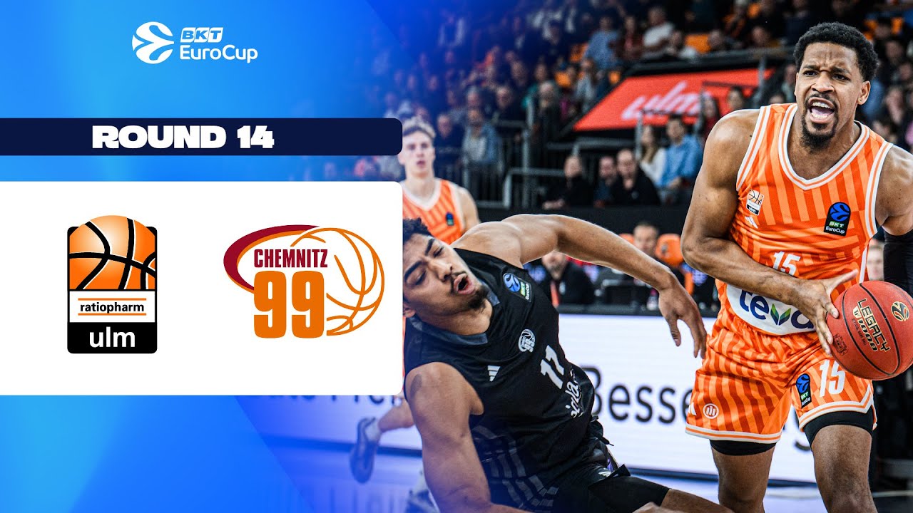 ratiopharm ulm - NINERS Chemnitz | Round 14 | EuroCup Basketball 2025-26