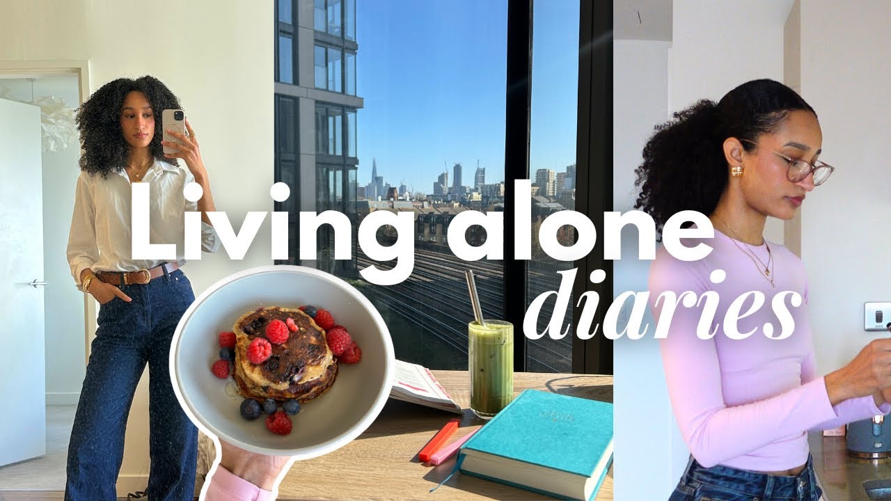 Living alone Diaries| Healthy meal prep, new walking shoes, Bible study & hobbies as a woman of God