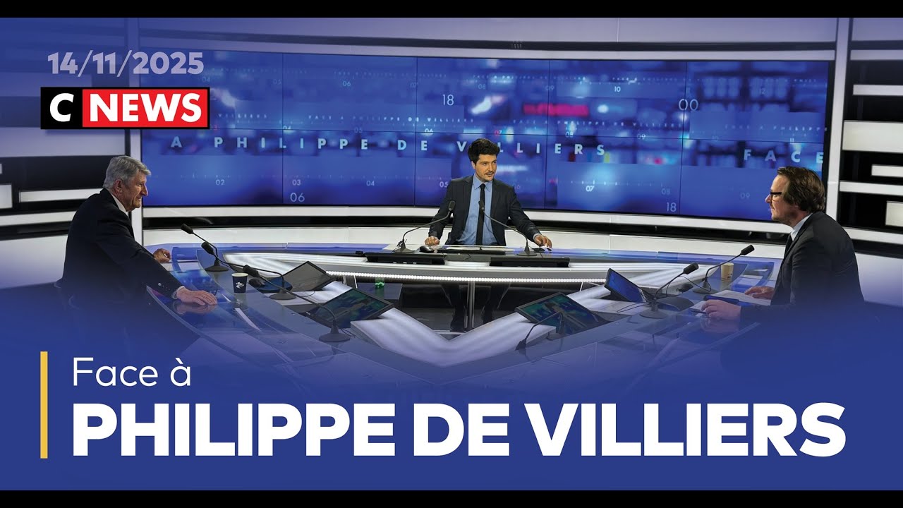 Face à Philippe de Villiers / 14 novembre 2025 (CNews)