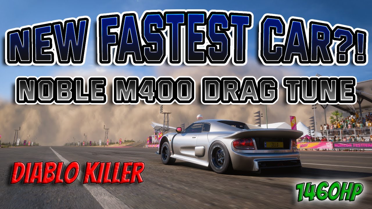 NOBLE M400 DRAG TUNE! (DLC CAR) | FORZA HORIZON 5