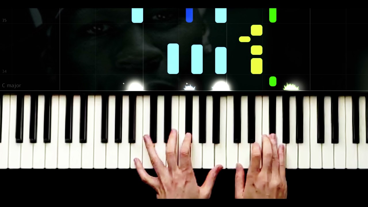 50 Cent - Many Men - Easy Piano Tutorial
