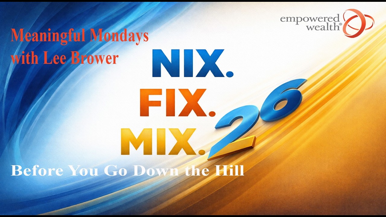 Before You Go Down the Hill