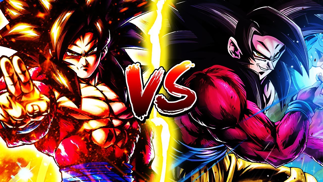 SSJ4 GOKU VS SSJ4 GOKU