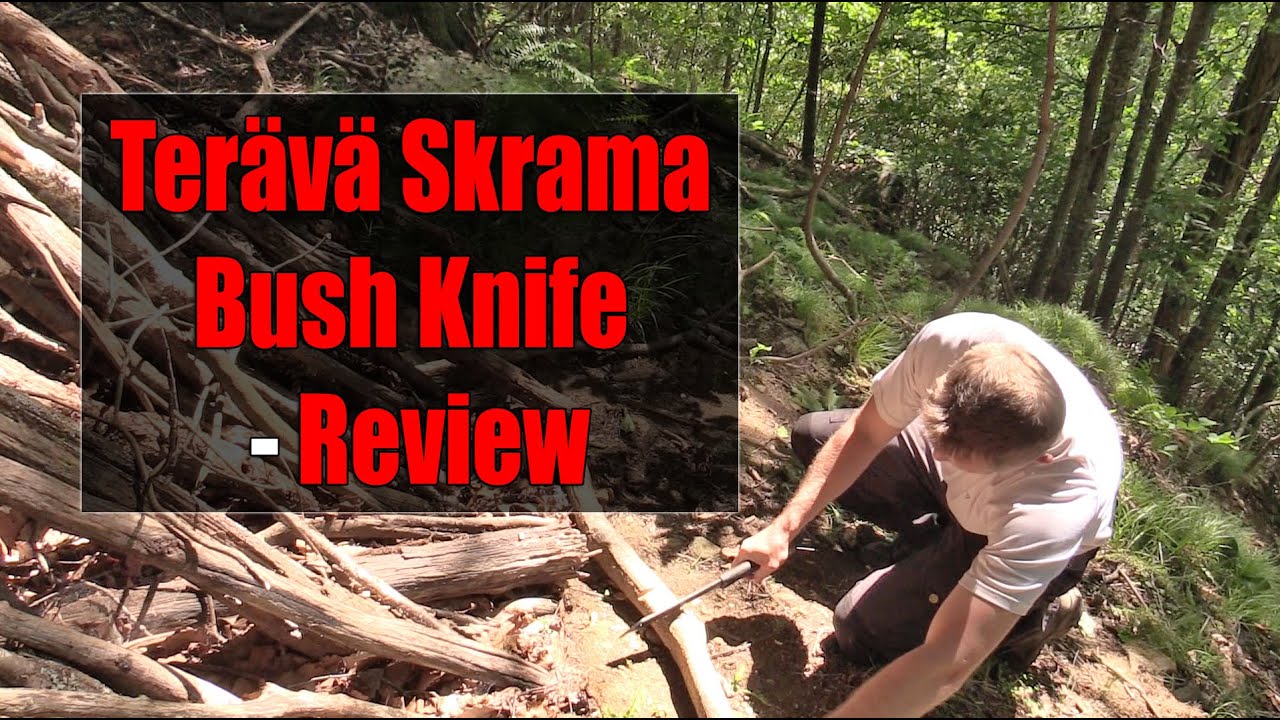 The Best Bushcraft Knife! - Terävä Skrama Bush Knife (Varusteleka) - Review