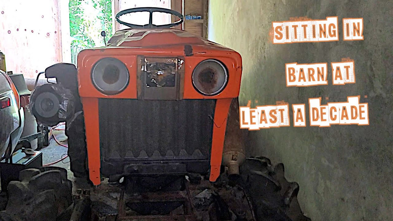 Barn Find Kubota 7100D Будет ли он работать?