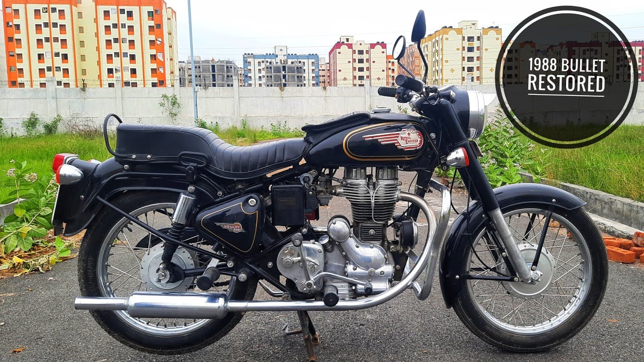 1988 Vintage BULLET Completely Restored | Single Owner | Oringinal Exhaust Beat | ARK Diaries