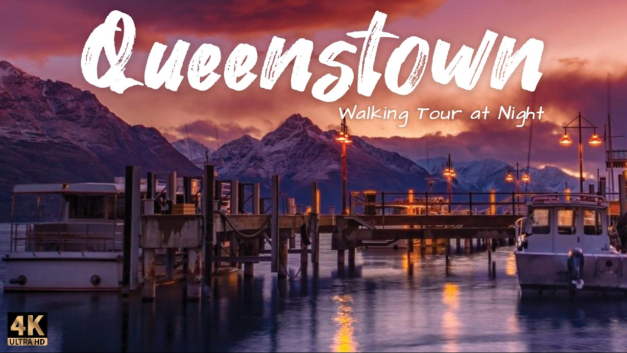 Queenstown: The Most Beautiful Place on Earth | Walking tour at Friday Night | 4K