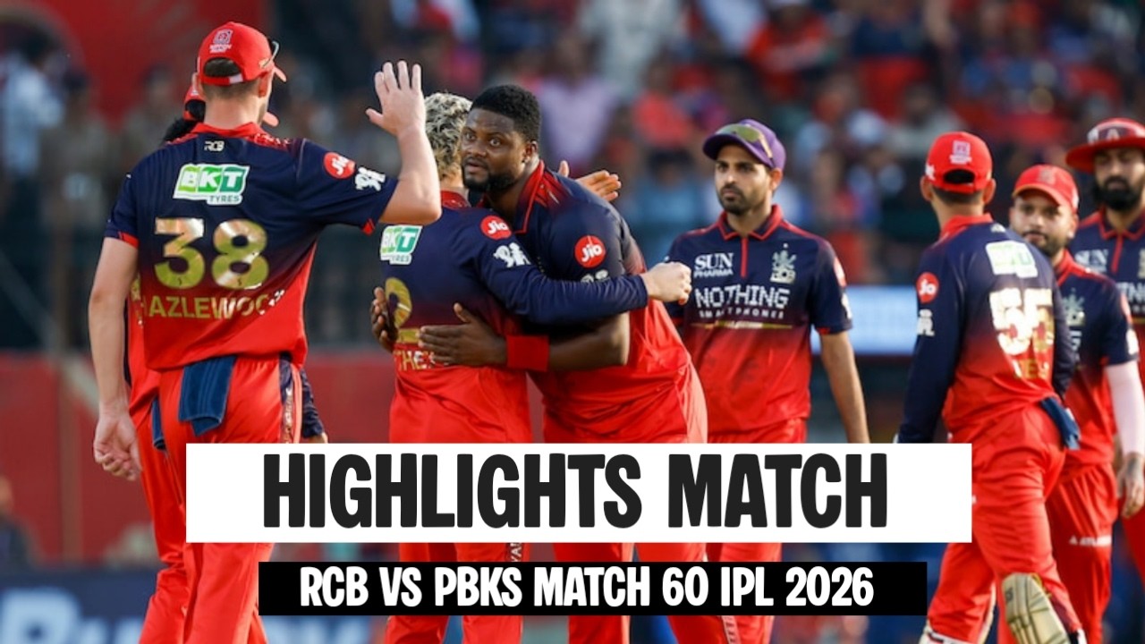 🔥 RCB vs PBKS Highlights &ndash; TATA IPL 2026 Match 61 | Game Changer 5 v4.3 Full Highlights 🔥
