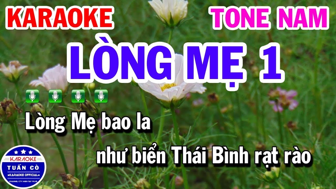 Karaoke Lòng Mẹ 1 Nhạc Sống Tone Nam Fm | Karaoke Tuấn Cò