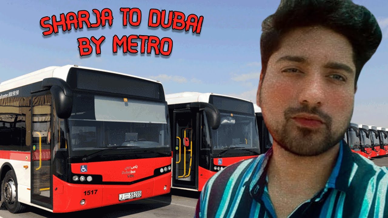 My First Vlog | Going to Dubai From Sharjah Airport by Metro