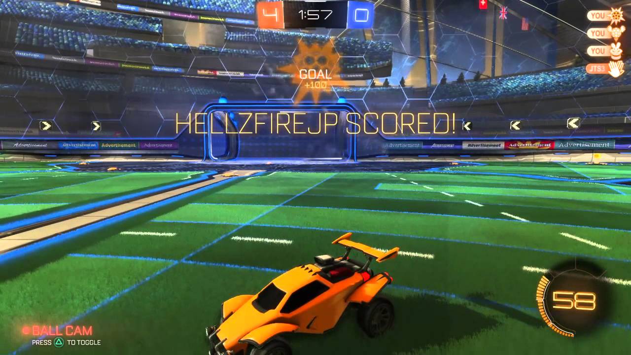 Rocket League - Aerial goal