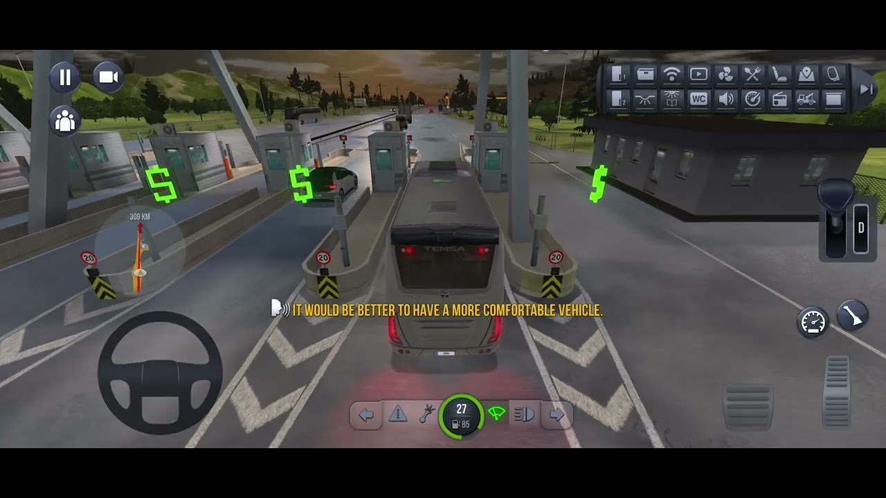 Rate my driving 😎🤘😅||bus driving ultimate||
