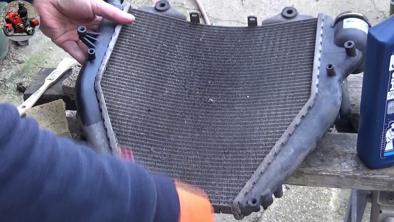 K1200 & 1300 : Nettoyage du radiateur