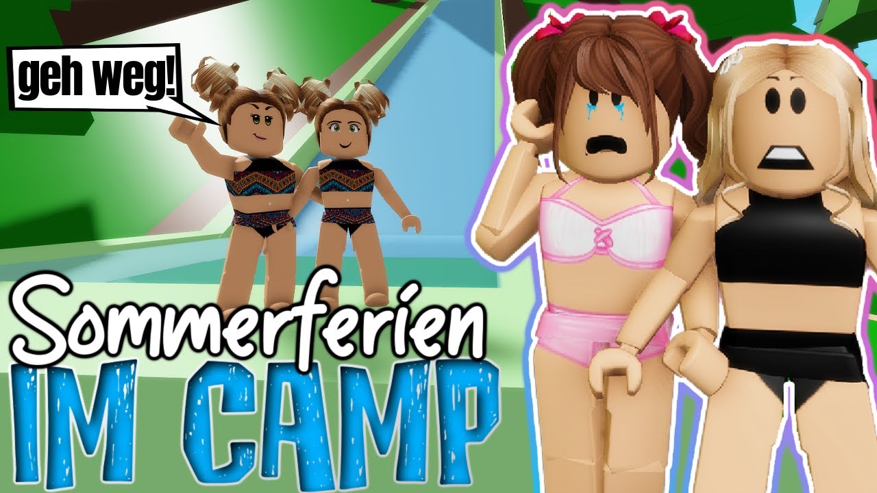 SOMMERFERIEN 🌞 im BROOKHAVEN CAMP und das passiert 😱 Roleplay Story RP Roblox DEUTSCH