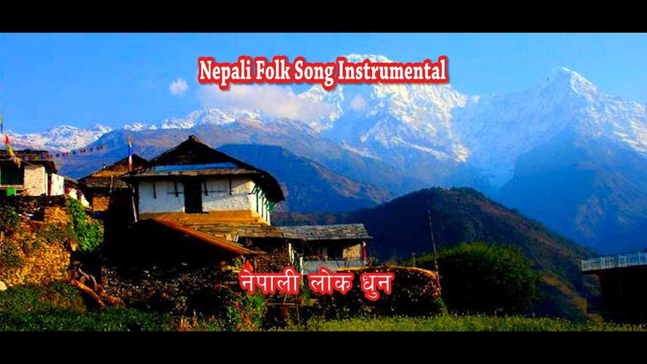 Nepali folk song's Instrumental Music||with Birds Chirping