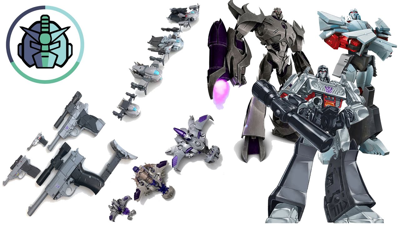 Different Transformer Megatron G1 Earthspark TFP Transformers Prime トランスフォーマー 變形金剛